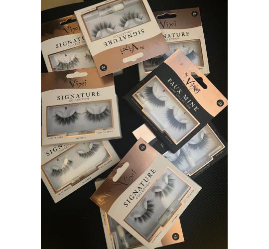 Eyelashes Vixi False eyelashes , Natural, mink