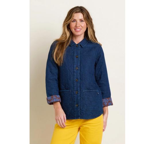 One Off Job Lot of 6 Brakeburn Women's Bradford Quilted Denim Jacket