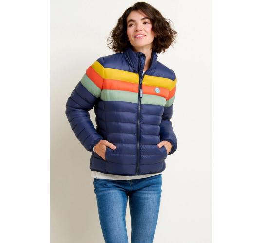 Wholesale Job Lot of 4 Brakeburn Women's Retro Stripe Puffer