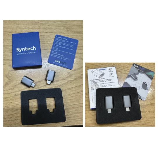 Syntech USB C to USB Adapter(2 Pack), USB-C Male to USB3.0 Female Adapter