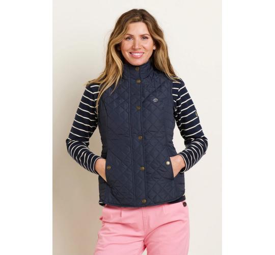 One Off Job Lot of 8 Brakeburn Women's Navy Classic Gilet