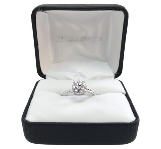 Wholesale Joblot of 64 Avon Azura Silver CZ Rings - Size 8 & 10