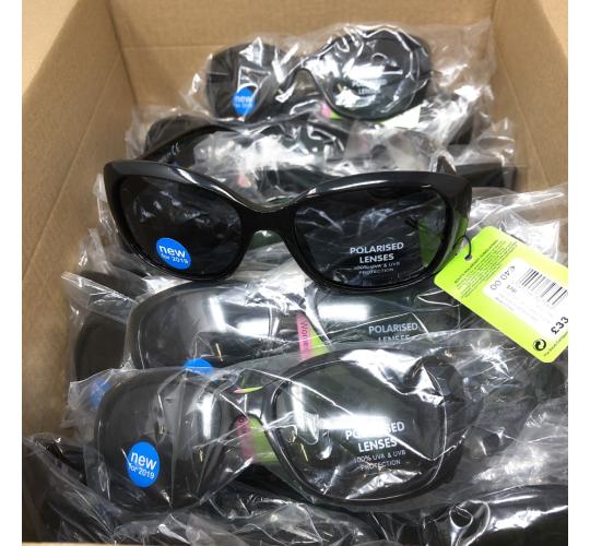 25 Pairs of Ladies Tortoise Shell Sunglasses with Polarised Lenses 078I (Ex Chain Store)