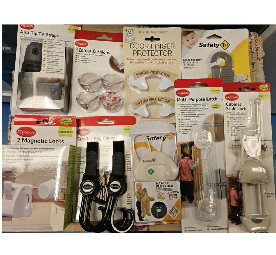 Baby and Kid Home/Travel Safety Accessories Joblot for Resale 32pc