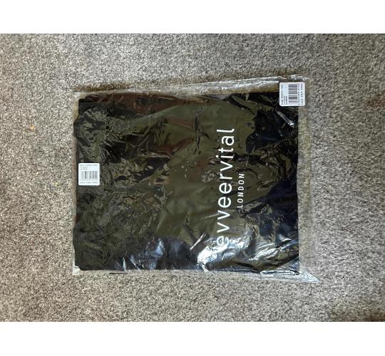 Ladies Black 100% Cotton Evveervital of London T shirts