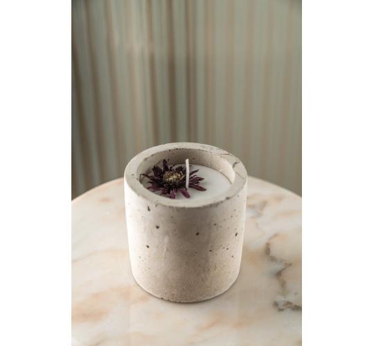 Candles with Flowers - Large (Various Scents)