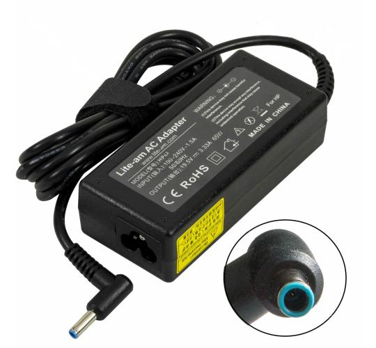 For HP Blue Pin 65W 19.5V 3.33A Laptop AC Adapter Charger