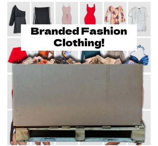 Pallet of 750 Women's Branded Fashion Items – Big High Street Names!