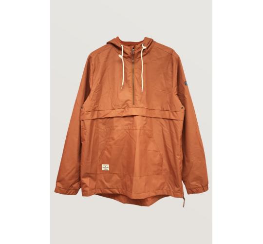 Wholesale Job Lot of 4 Brakeburn Men's Orange Pullover Cagoule Jacket