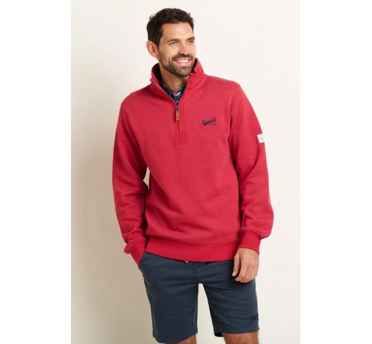 Wholesale Job Lot of 4 Brakeburn Men's Heritage Quarter Zip Sweat