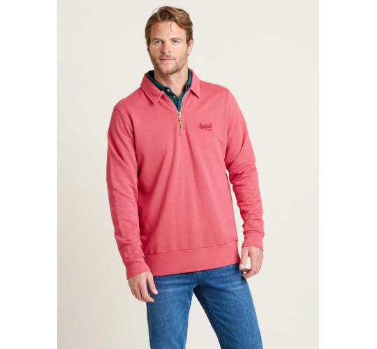 One Off Job Lot of 8 Brakeburn Men's Collared Quarter Zip Sweatshirt