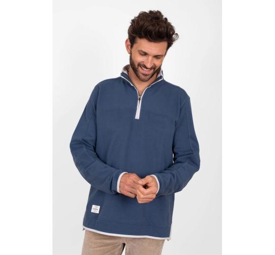 One Off Job Lot of 6 Brakeburn Men's Quarter Zip Pique Sweatshirt