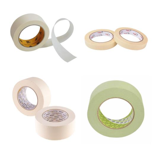 One Off Job Lot of 817 Mixed Branded Masking Tapes - Assorted Sizes