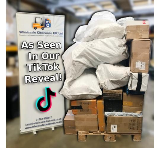Pallet of 250 AliExpress Returned Mystery Parcels - As Seen Opened on TikTok!