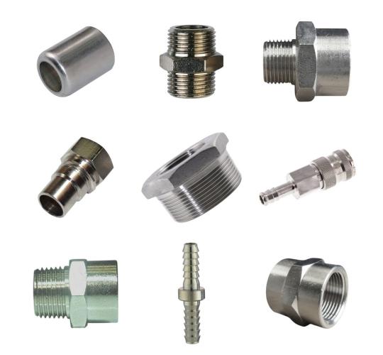 One Off Job Lot of 136 Mixed Pneumatic & Fluid Connectors, Fittings & Adaptors