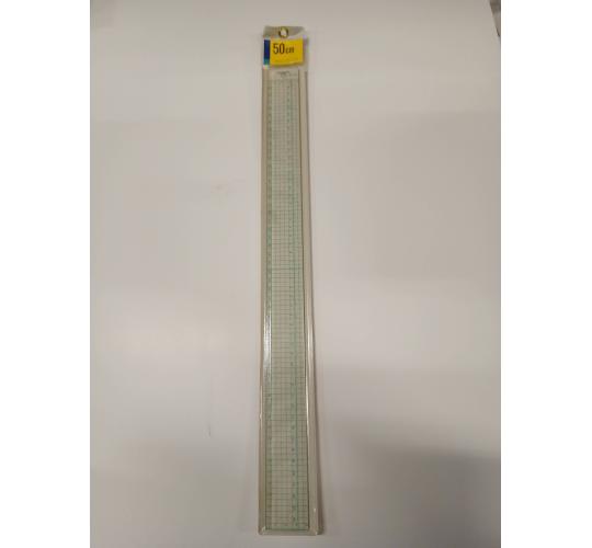 Chartmate Cutting Rule 50cm - Joblot Clearance x63 Rulers