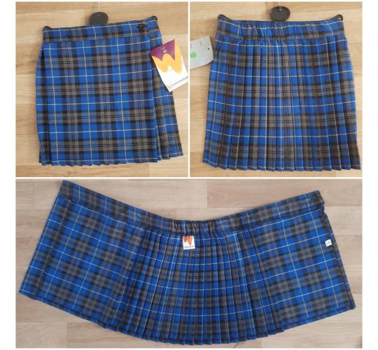 Lot of 46 Winterbottoms Tartan Kilts 2yrs to 6yrs Grey Blue Red