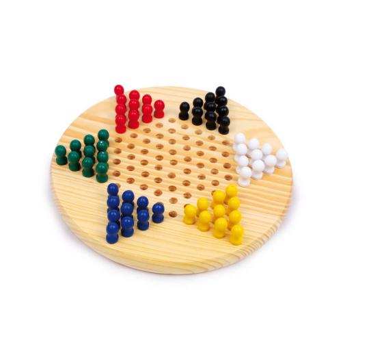 25x Wooden Traditionally Chinese Checkers