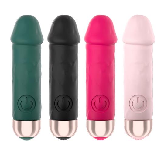 20pcs-Realistic Rechargeable 10 Modes Bullet Vibrator-Mixed Colour|GCAP212|UK SELLER