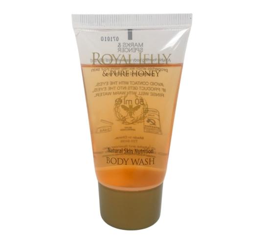 One Off Job Lot of 4 Ex-Chainstore Royal Jelly & Pure Honey Body Wash (50ml)