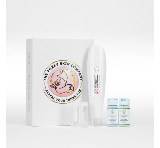 The Foxxy Skin Company Wireless Microneedling Set | Exfoliation | Serum skincare (x20)