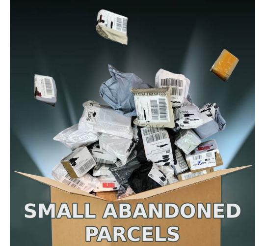 Wholesale Job Lot of 50 Abandoned Small Parcels - Mystery Unopened Items