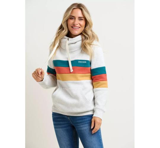One Off Joblot of 8 Ladies Brakeburn Stripe Elise Hoodie