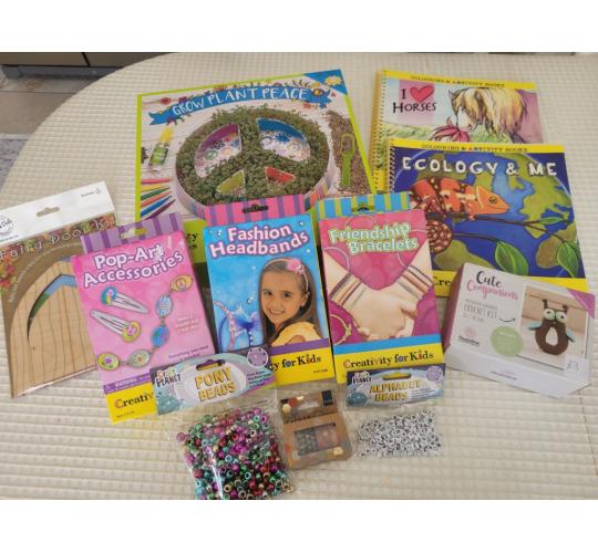 One-Off Job-lot - 2,996 Units of Mixed Arts & Craft Stock - Craft Kits, Arts and Craft Items / Supplies