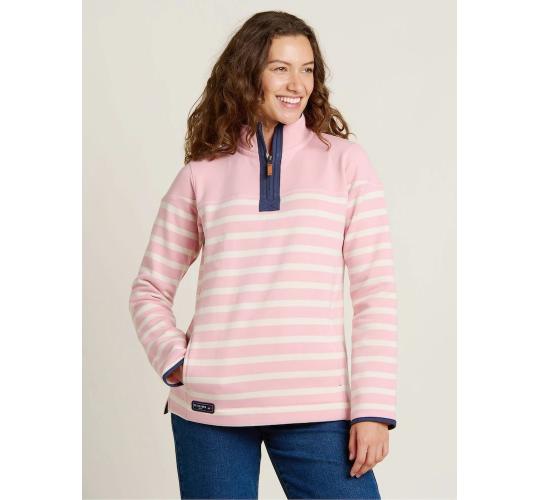 Joblot of 10 Ladies Brakeburn Pink 100% Cotton Quarter Zip Sweatshirt