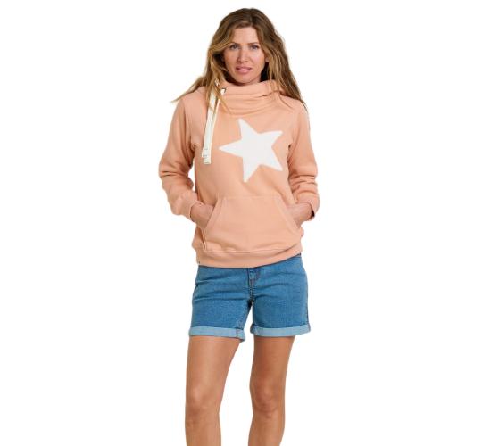 One Off Joblot of 4 Brakeburn Ladies Star Elise Pink Hoodie