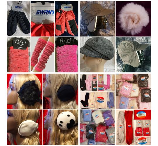 (1)101 Pieces Childrens Hat, Hosiery & Accessories age 1 to 13 years