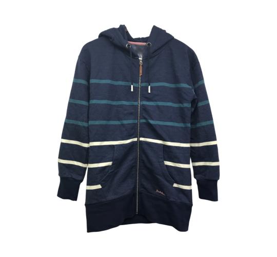 One Off Job Lot Of 5 Ladies Brakeburn Navy Zip Through Hoodie's