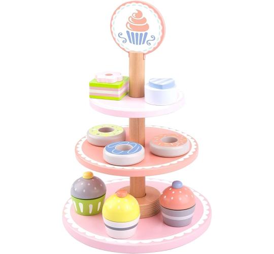 8 Units Tooky Toys - Dessert Stand