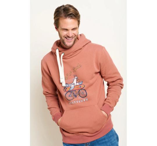 One Off Joblot of 8 Brakeburn Men's Pink Seagul Hoodies