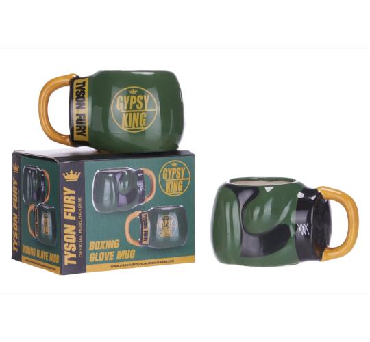 48 x Tyson Fury “Gypsy King” 3D Sculpted Mug – Official Licensed Collectible (Wholesale)