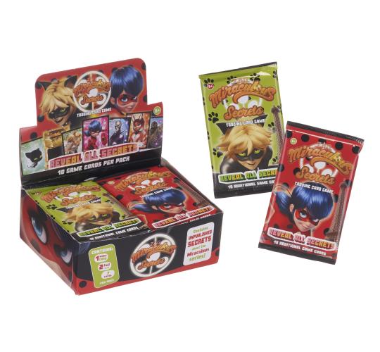 Miraculous Secrets Booster Cards – Wholesale Box of 576 Packs (10 Cards per Pack, RRP £2.99)