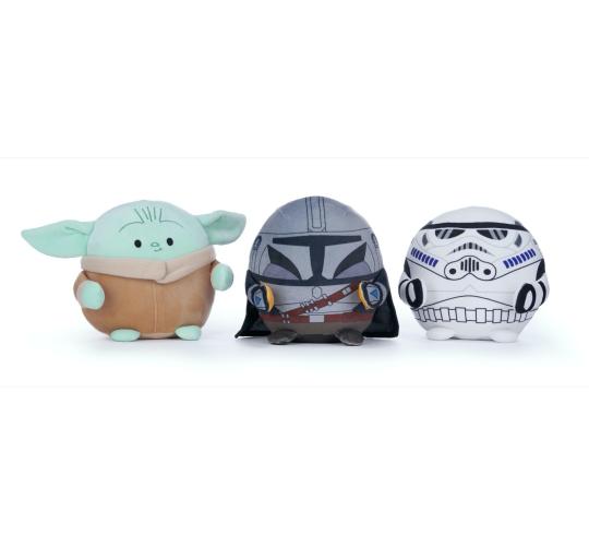 Mandalorian Squashy Podgies – 19 cm Plush Toy – Wholesale Box of 48 (RRP £19.99 Each)