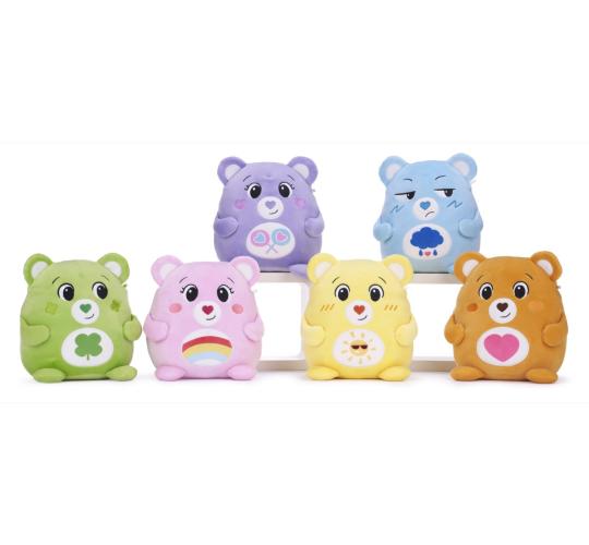 Wholesale Care Bears Squashy Podgies – 19 cm Plush, 6 Assorted, 48 per Box (RRP £19.99)
