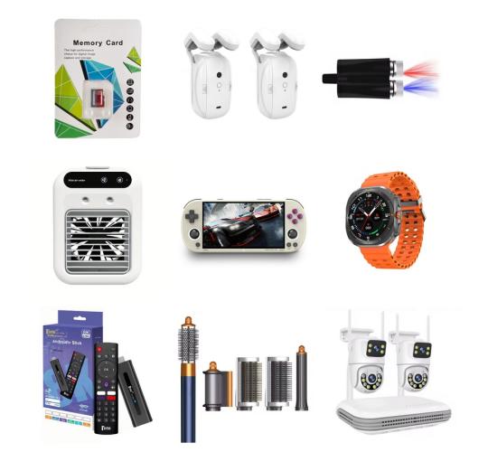 One Off Job Lot of 50 Mixed Electronics, Gaming & Smart Tech Bundle