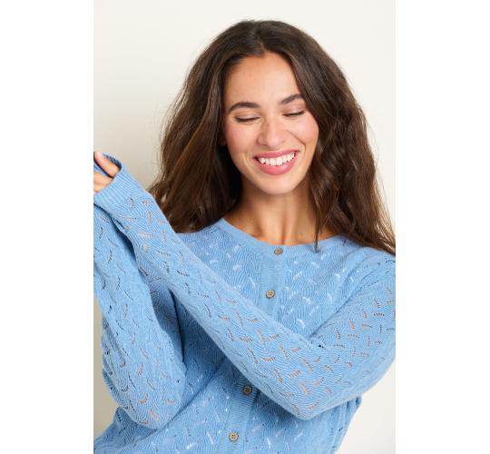 One Off Job Lot of 10 Brakeburn Ladies Wave Pointelle Knitted Cardigan