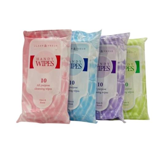 Wholesale Job Lot of 20 Packs of All-Purpose Cleansing Wipes (5x4 Multipacks)