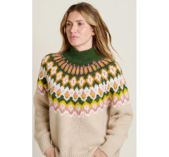 One Off Joblot of 5 Ladies Brakeburn Chunky Knitted Fairisle Jumper