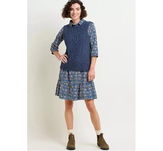 One Off Job Lot of 5 Brakeburn Women's Cable Knit Tank Top