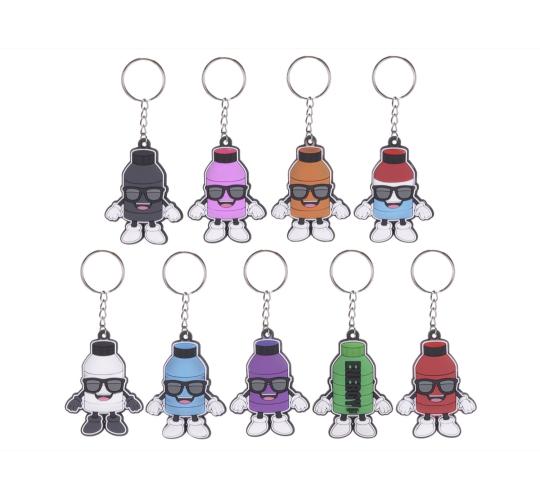 Energy Drink Laser 2-Sided Keychains – Wholesale Case of 576