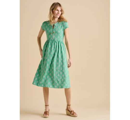 One Off Job Lot of 5 Brakeburn Women's Woodblock Floral Knee Length Dresses