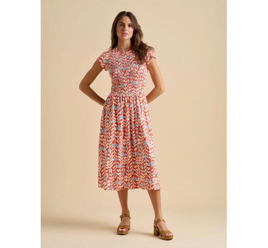 One Off Job Lot of 5 Brakeburn Women's Spring Vine Midi Dress