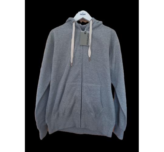 Superstar Mantis Ladies Grey Heavyweight Hoodies with full zip