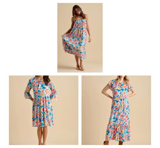 One Off Job Lot of 9 Women's Brakeburn Full Bloom Dresses