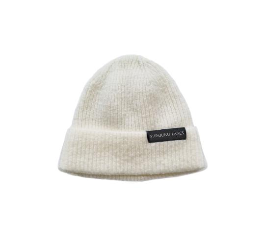 Unisex Ribbed Beanies - Ivory