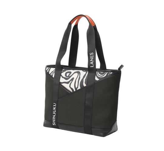 Designer Canvas Tote Bag - Black